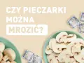 Czy pieczarki można mrozić? Na talerzu świeże pieczarki i kostki lodu.